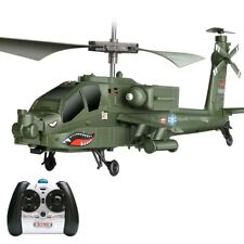 1:72 Apache AH-64A SYMA S109H RC Aircraft Simulation Military Helicopter Toy