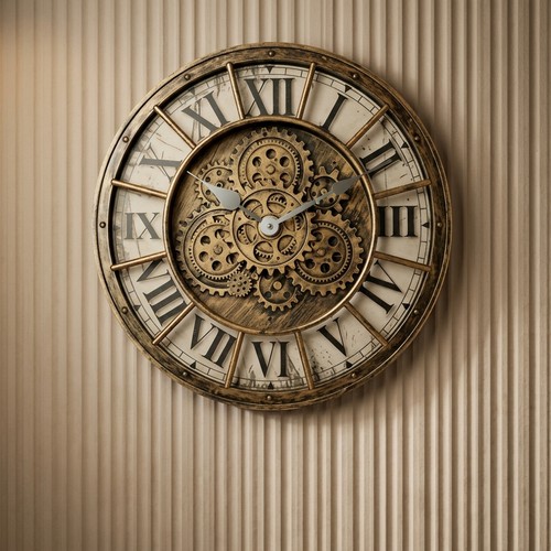 46cm industrial steampunk wall - industrial,