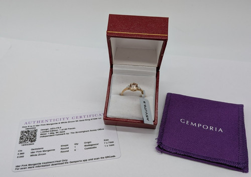 Gemporia 9ct rose gold idar - gemporia,