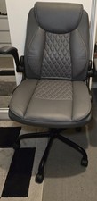 Homcom Executive PU Leather Computer Office Chair W/Flip-up Armrest WITHOUT TOOL