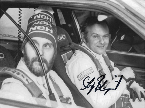 Stig blomqvist signed wrc - stig,
