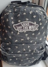 VANS Realm Rose Black Backpack