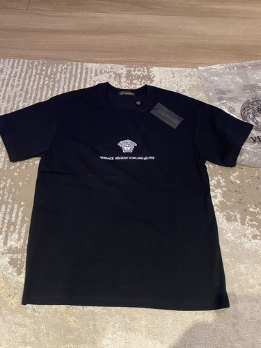 Versace mens black t shirt - ,