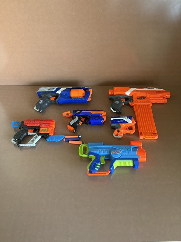 Large nerf blasters bundle - nerf, job