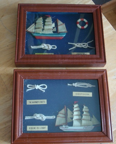Two small shadow box frames - small,