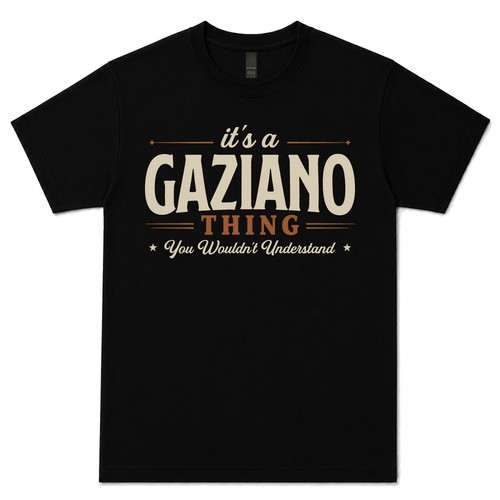 Gaziano thing you - thing,