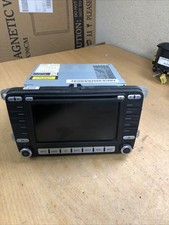 VW PASSAT B6 GOLF MK5 SAT NAV CD PLAYER RADIO HEAD UNIT