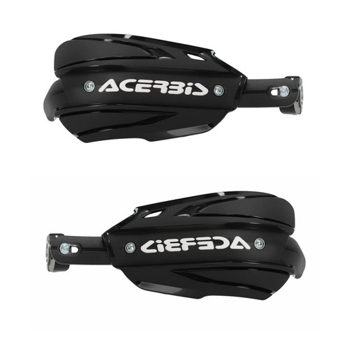 Closed hand guards black - closed,
