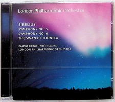 SIBELIUS Symphony No.5 + 6 & Swan of Tuonela PAAVO BERLUND Live LPO CD NEW 2012