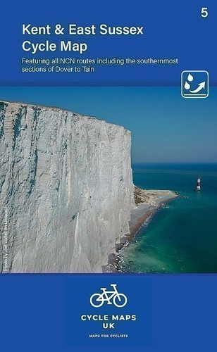 Kent cycle map featuring the - cycle,