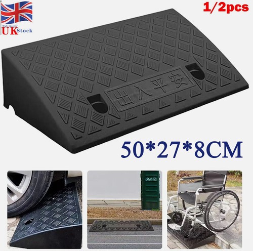2pcs curb ramp vehicle slope - ramp,