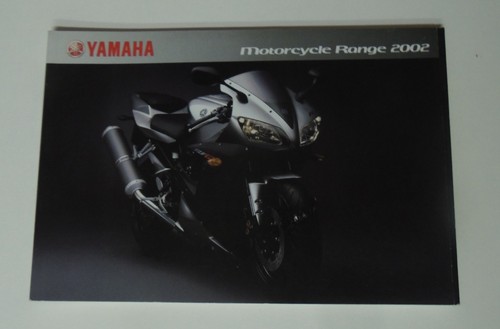 Yamaha motorcycle range 2002 - yamaha,