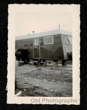 MOBILE HOME TRAILER CARAVAN ON