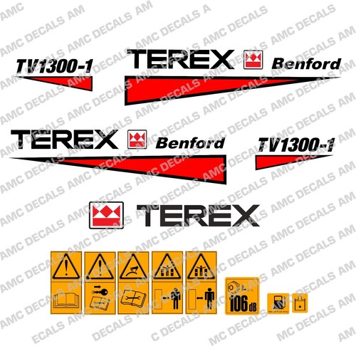 Terex benford tv1300 roller - benford,