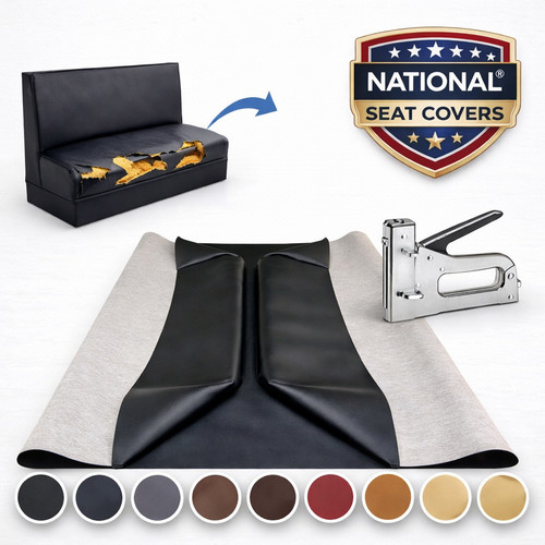 Restaurant booth seat cover - restaurant,