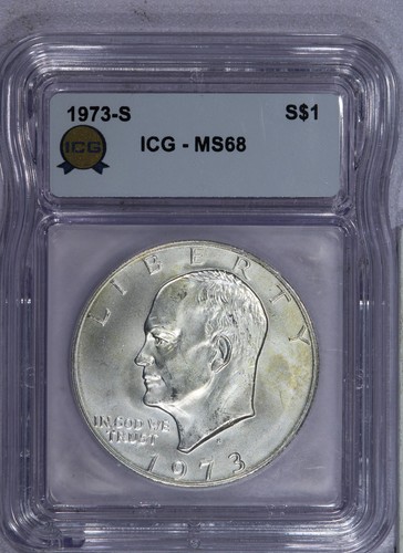 1973 ike dollar icg - 1973-s,