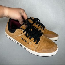 FALLEN | Size 10.5 Men's Brown Skate Sneakers Low Top Shoes Trooper