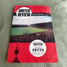 1968 MANCHESTER MAN UNITED V