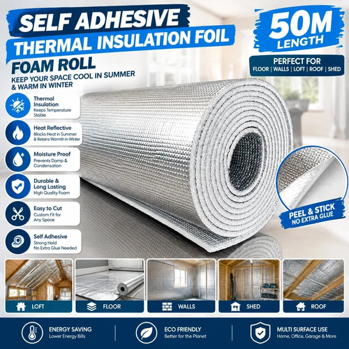 50m self adhesive - self, thermal
