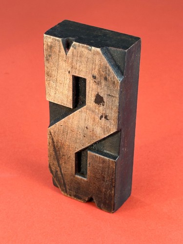 Vintage letterpress wooden - vintage,
