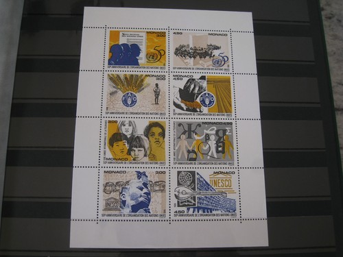 Monaco mnh 1995 un - monaco, m/s