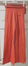 Ladies hot coral gym pants