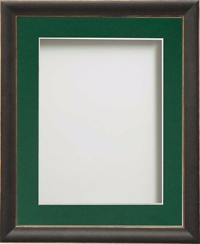 Black wooden picture - black,