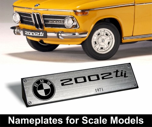 Nameplate for bmw 1600 - nameplate,