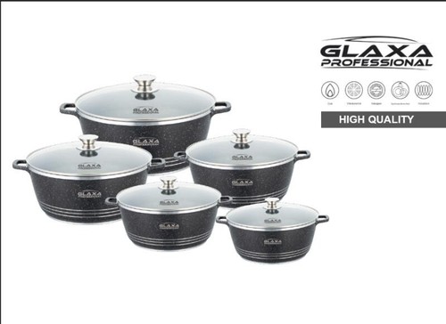 Marble coated cookware - 5,