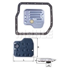 Mahle Hydraulic Filter HX237D