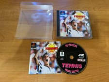 Hyper Tennis Final Match PS1 PlayStation One Game - Black Label CIB  - PAL UK
