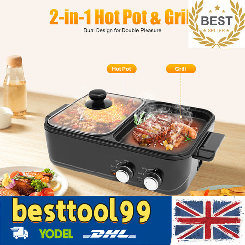 Electric grill with - electric,