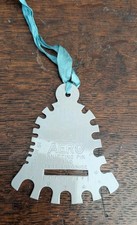 Aero Vintage Metal Decoration Knitting Pin And Tension Guage