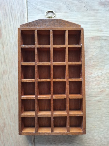 Wooden thimble rack - wooden,
