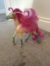 Vintage horse Kenner Fashion Star Fillies FSF Janel Sassy Sixteens Pink Hair