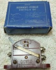 Hornby Dublo D1 Maroon Switch