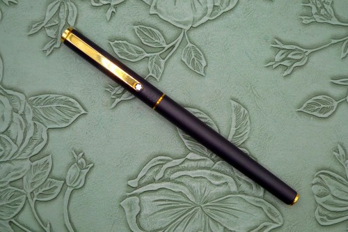 Montblanc matt black slim