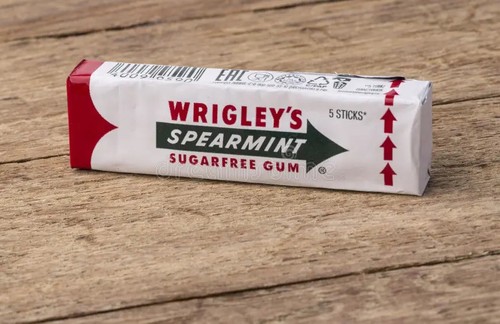 Wrigley spearmint chewing - spearmint,