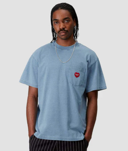 Carhartt wip blue - carhartt, t-shirt
