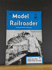 Model Railroader Magazine 1942 July Narrow gauge Mikado Turtable gearing