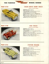 1954 PAPER AD Murray Pedal Car