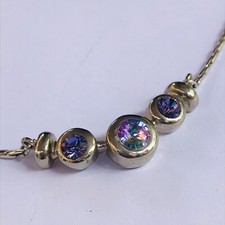 Lilac Rivoli Crystal Silver