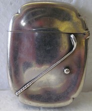 VINTAGE STERLING SILVER VESTA