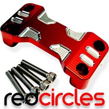 RED CNC HONDA CRF110 HANDLEBAR