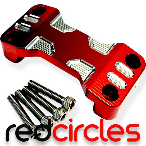 Red cnc honda crf110 handlebar - red,