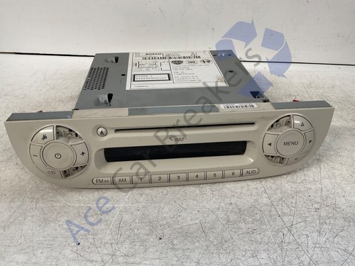 Fiat 500 stereo - fiat, radio