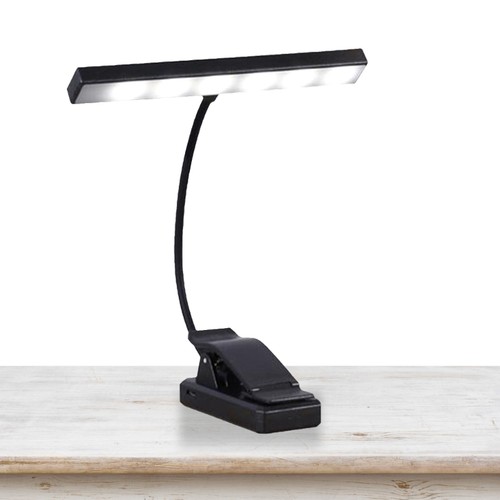 Book light with clip eye - with,