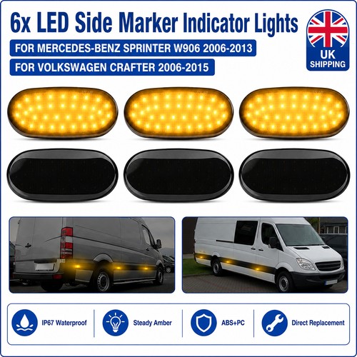 Smoked side marker - smoked,