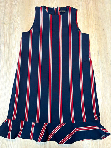 Zara trafaluc navy red white - zara,