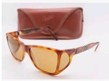 Vintage Persol  Ratti  Meflecto Tortoiseshell Mod009  Sunglasses WithSideshields